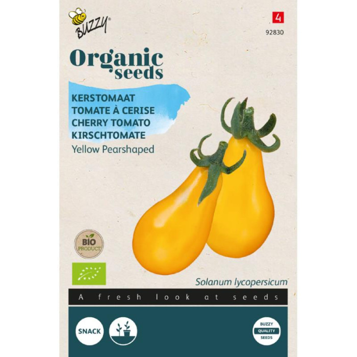 Buzzy® Organic Tomaat Yellow Pearshaped (BIO)-BZO92830